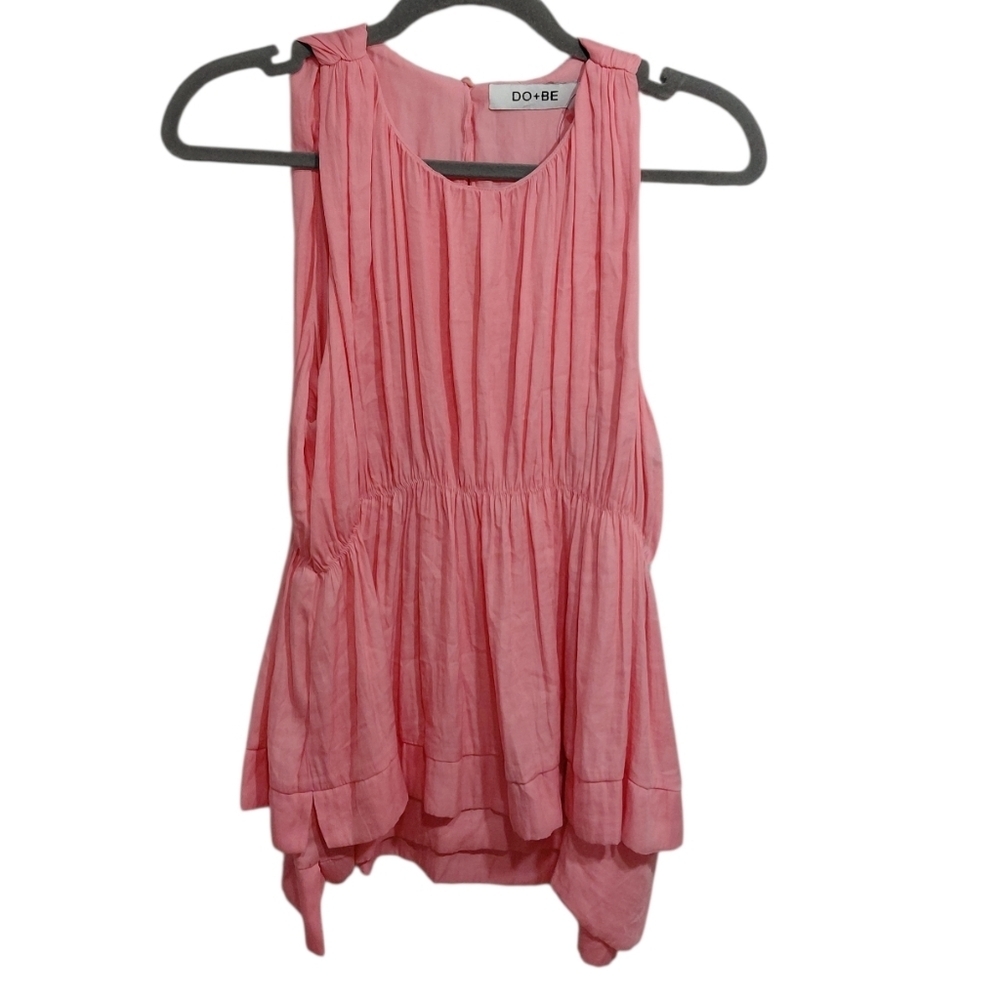 DO+BE Vibrant Pink Sleeveless Blouse